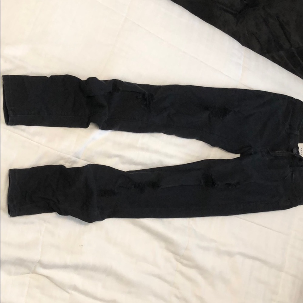 black high rise jegging  pacsun jeans